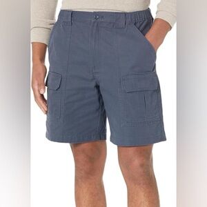 Like New Savane Men's Hiking Cargo Shorts- Blue Mirage